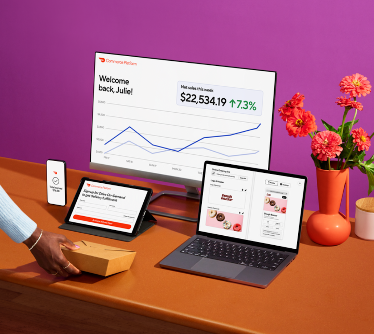 Mx Blog - Commerce Platform - Restaurant Homepage