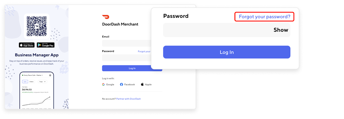 Mx - Loggin In - Password Reset