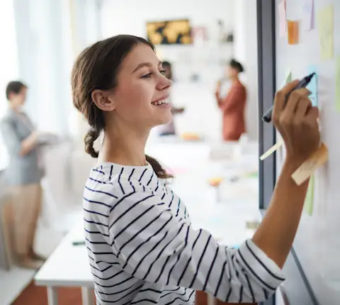 employee with more productivity thanks to DoorDash for Work