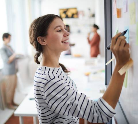 employee with more productivity thanks to DoorDash for Work