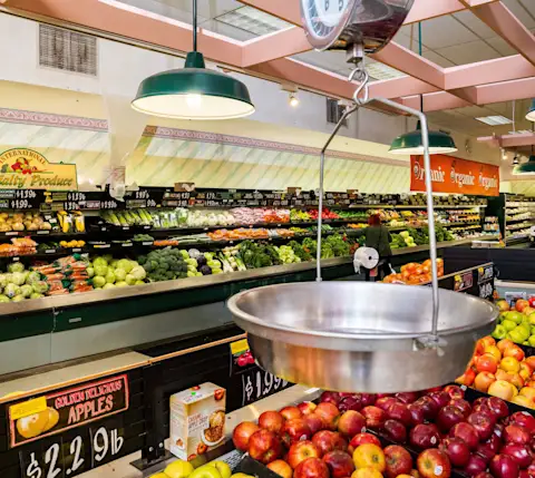 Fishers Produce Section