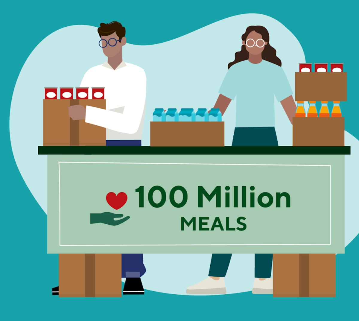 Project DASH 100 Million Meals