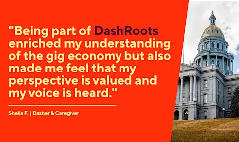 Dx Blog - I Dash So I Can Care for Others: Meet Dasher Sheila F. - DashRoots