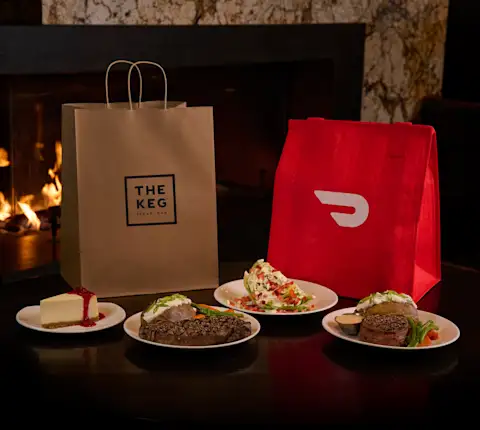 DoorDash and The Keg Bags (French) – Blog Post