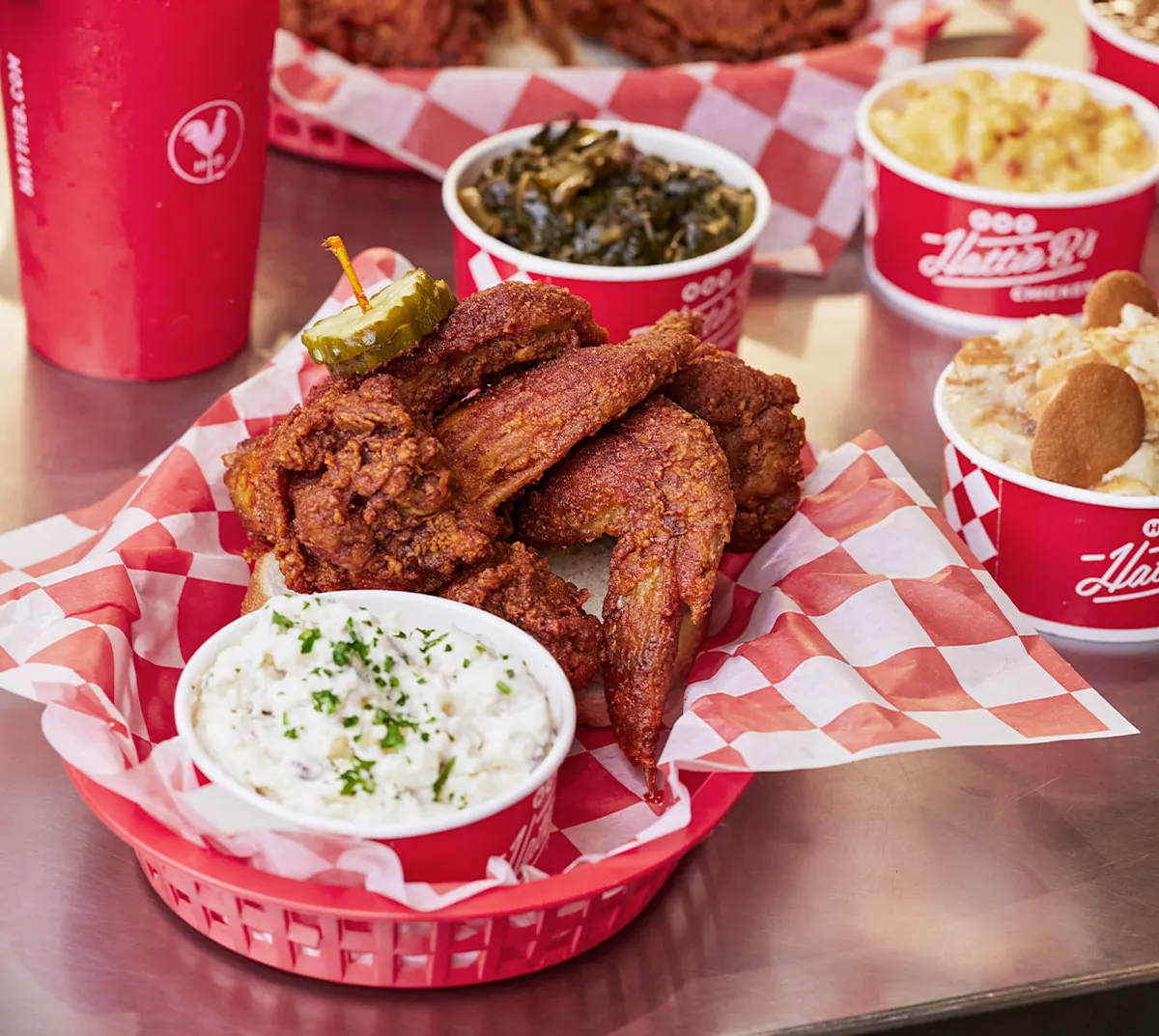 Hattie's fried wings