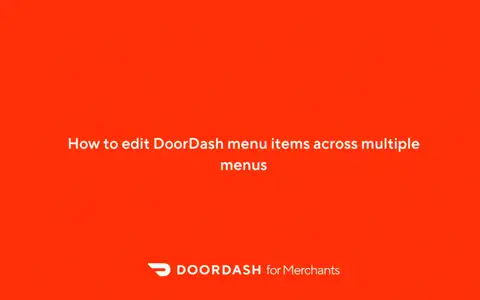 EN Edit Multiple Menus