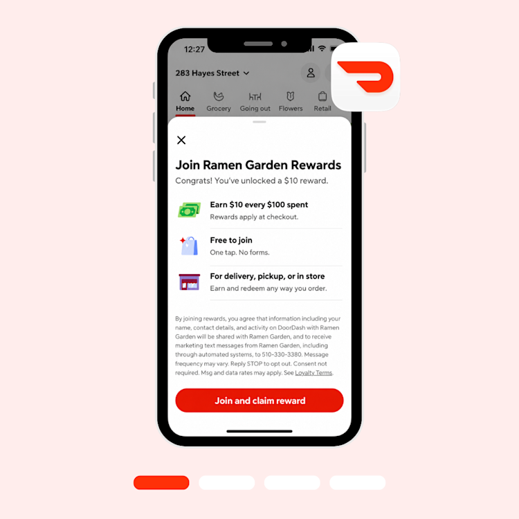 Direct - Cross Channel Loyalty - App Screen - step-1