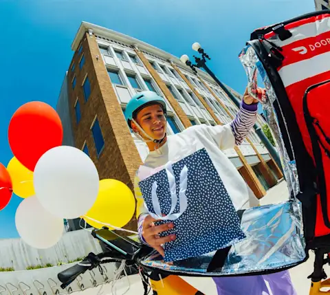 Dx Dasher Bike Delivery - Balloons / gifts