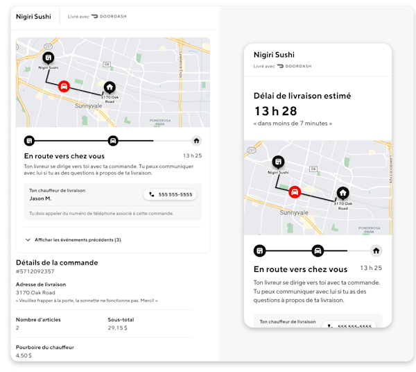 Drive LP Customize Tracking CAN-French