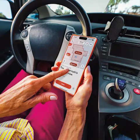 Dx - Dasher App in Car