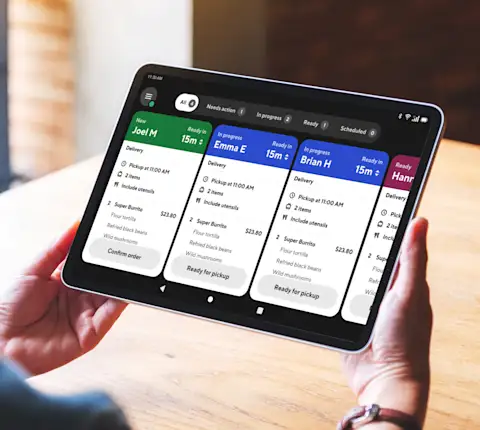 Mx - Learning Center - Adjust Existing Order on Your Tablet