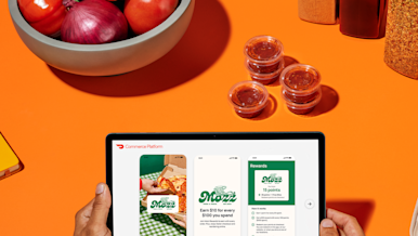 Mx - App for Restaurant - Header