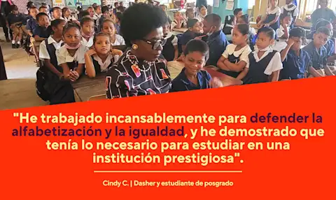 Dx Blog  - I Dash So I Can Advocate: Meet Grad Student and Non-Profit Founder Cindy C. - at the time