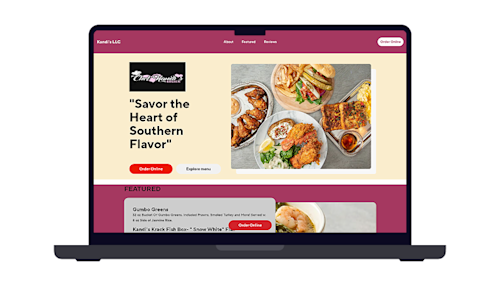 kandissoulfoodkitchen.com