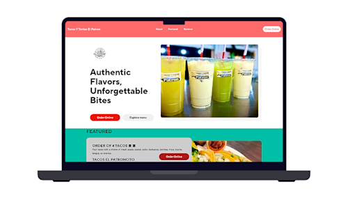 tacosytortaselpatron.com