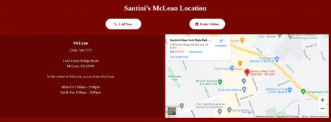 Mx Blog - Santini's screenshot, Google Maps
