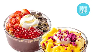 Tropical smoothie visual asset