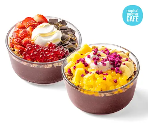 Tropical smoothie visual asset