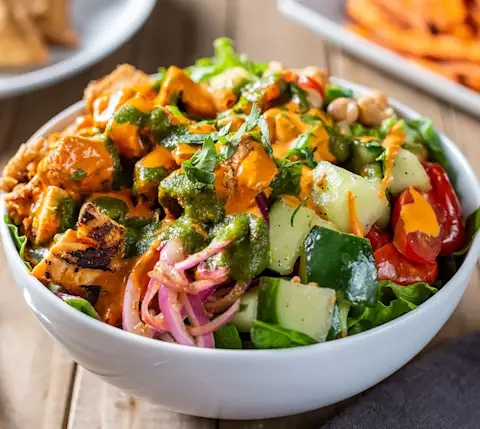 BestIndianChicago BombayWraps chickentikkasalad article
