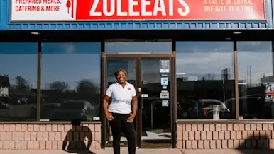 Zuleeats #BlackFoodEnergy Grant Recipient (Photo Credit: Vicki Bartel)