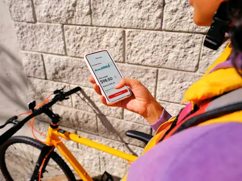 Dx Bike Page - Phone Display