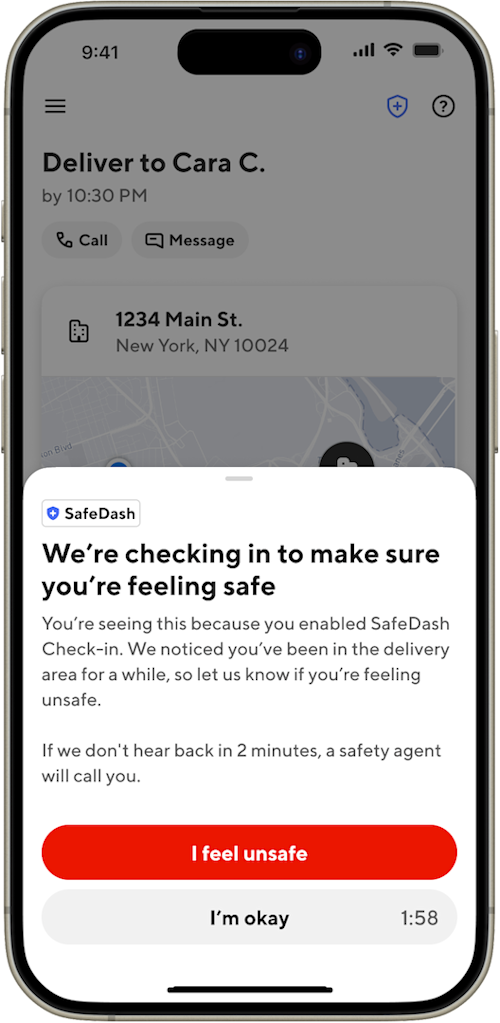 Safety Webpage - Safedash