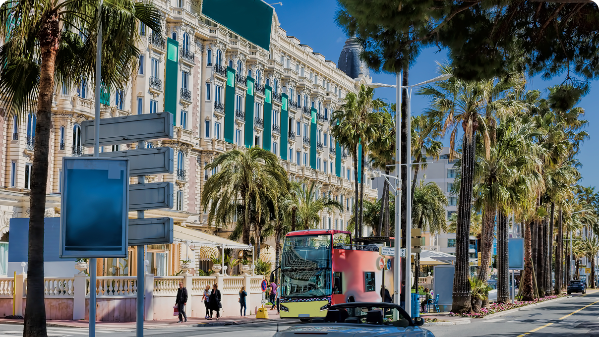 Cannes Carousel Image - Cannes street view