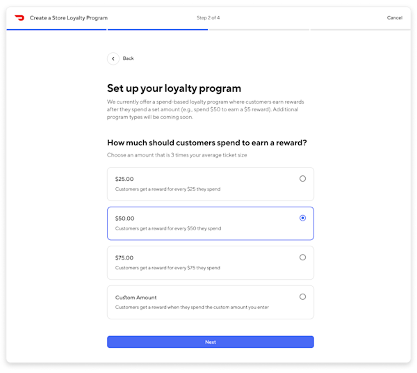 Mx - Store Loyalty - Customize screenshot