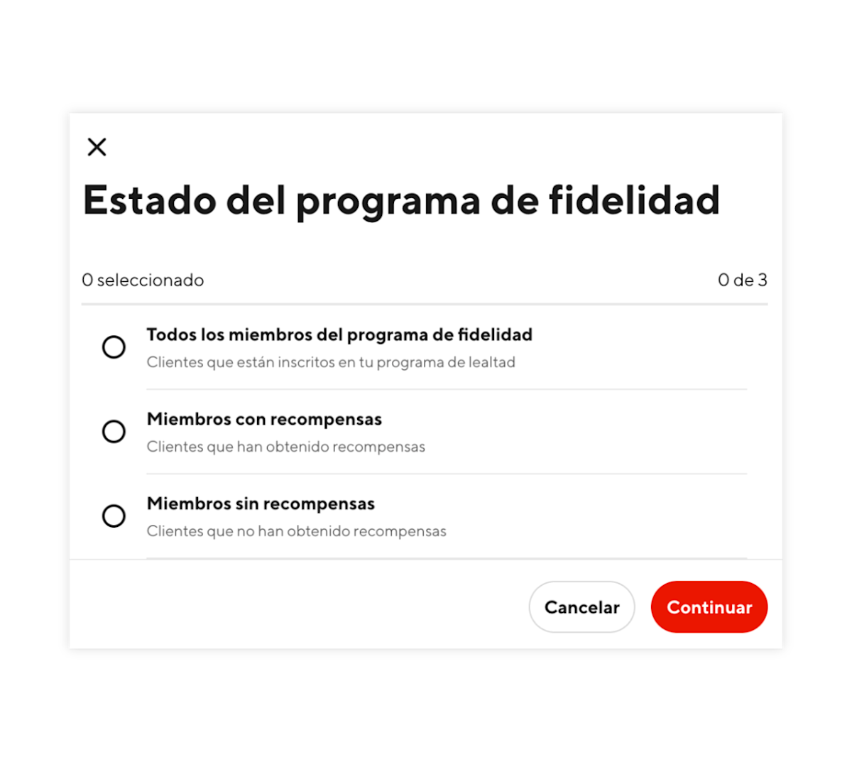 sms campaigns for restaurants loyalty status segementation