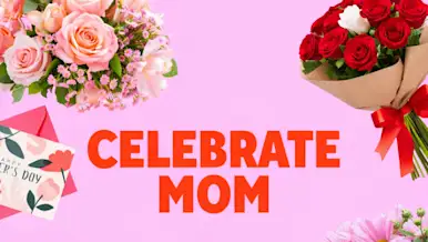 Flowers celebrating mom