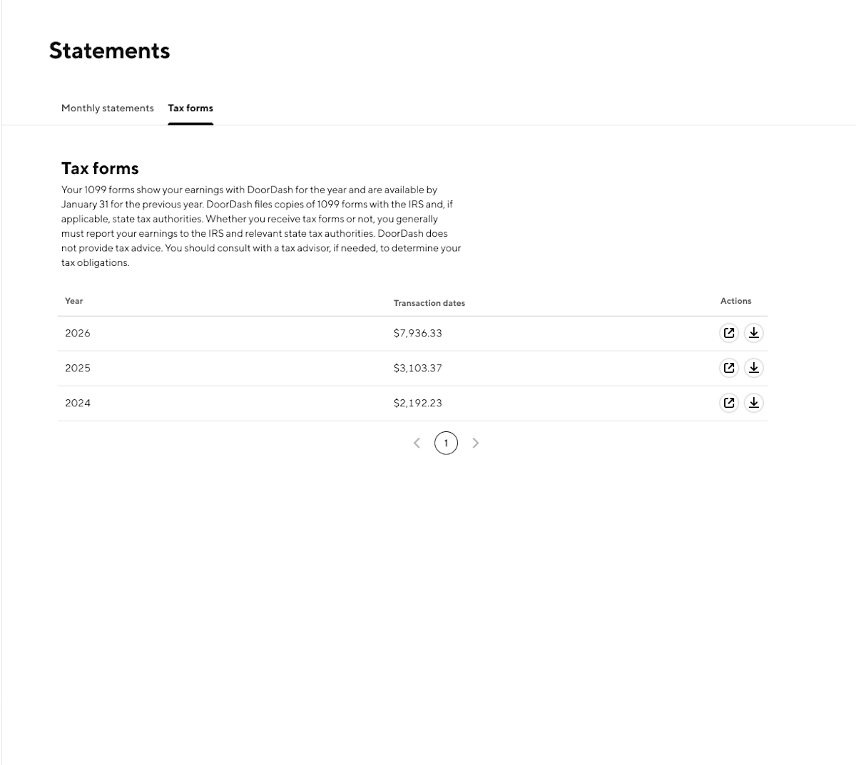 Mx - Portal - Finances - Statements - Tax Forms