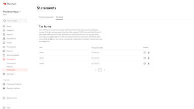 Mx - Portal - Finances - Statements - Tax Forms