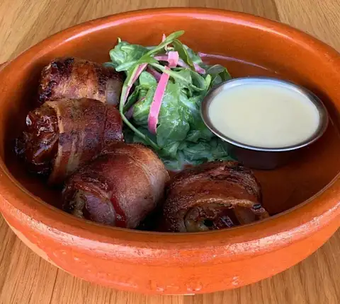bulla gastrobar - chorizo stuffed dates