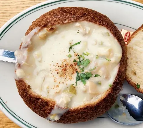 The Buena Vista - clam chowder