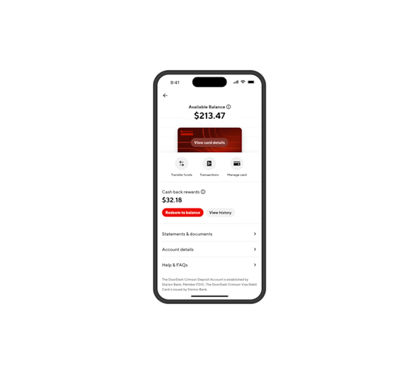 Dx - DoorDash Crimson - App