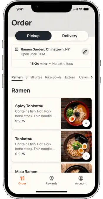 Mx Online Ordering Mobile App Gif -