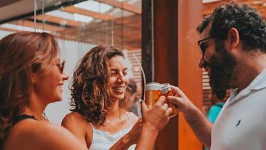 Mx Blog - The Most Popular Alcohol Trends 2024 - Toasting with alcohol