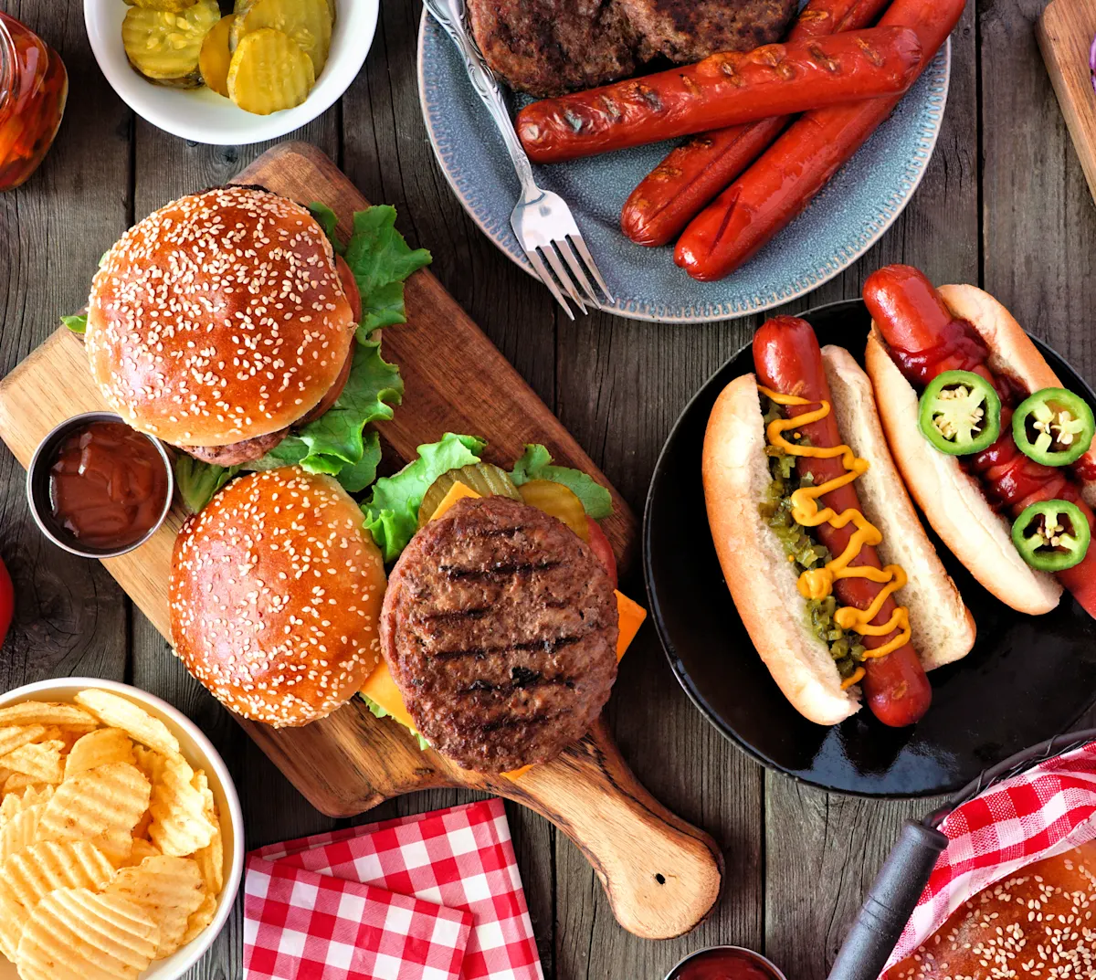 Grilling stock photo