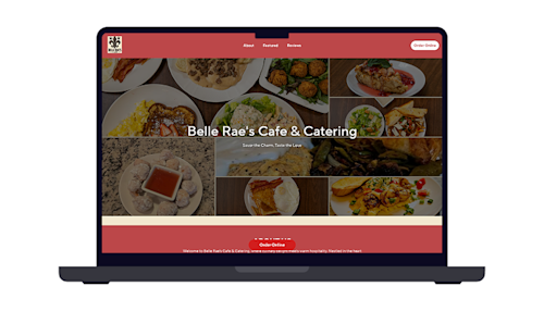 belleraescafecatering.com