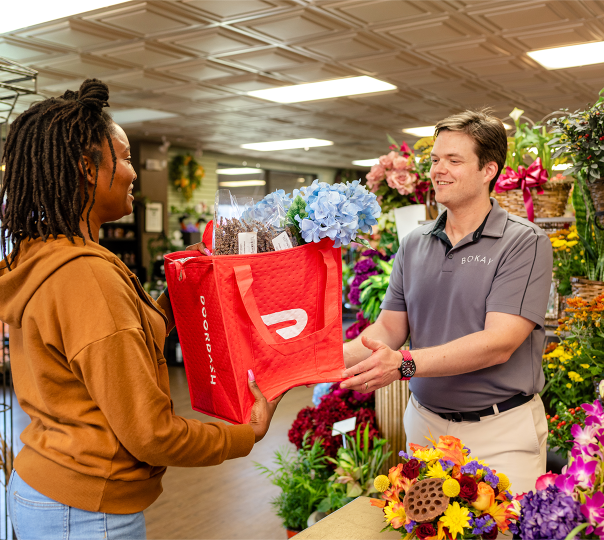Mx Blog (US/CA/AU/NZ) - A Florist's Guide to Flower Delivery on DoorDash - header