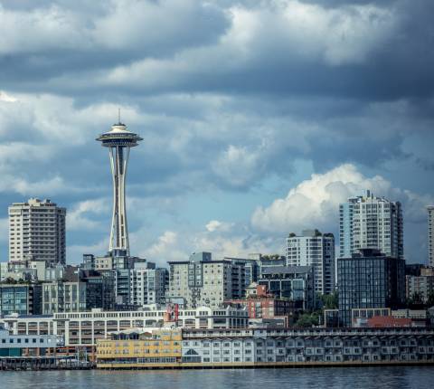 stock image of seattle