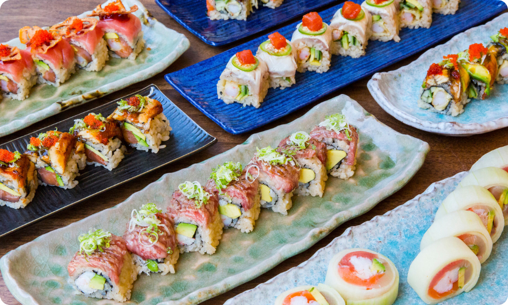 Mx - Omakase Restaurant Group - Sushi Rolls
