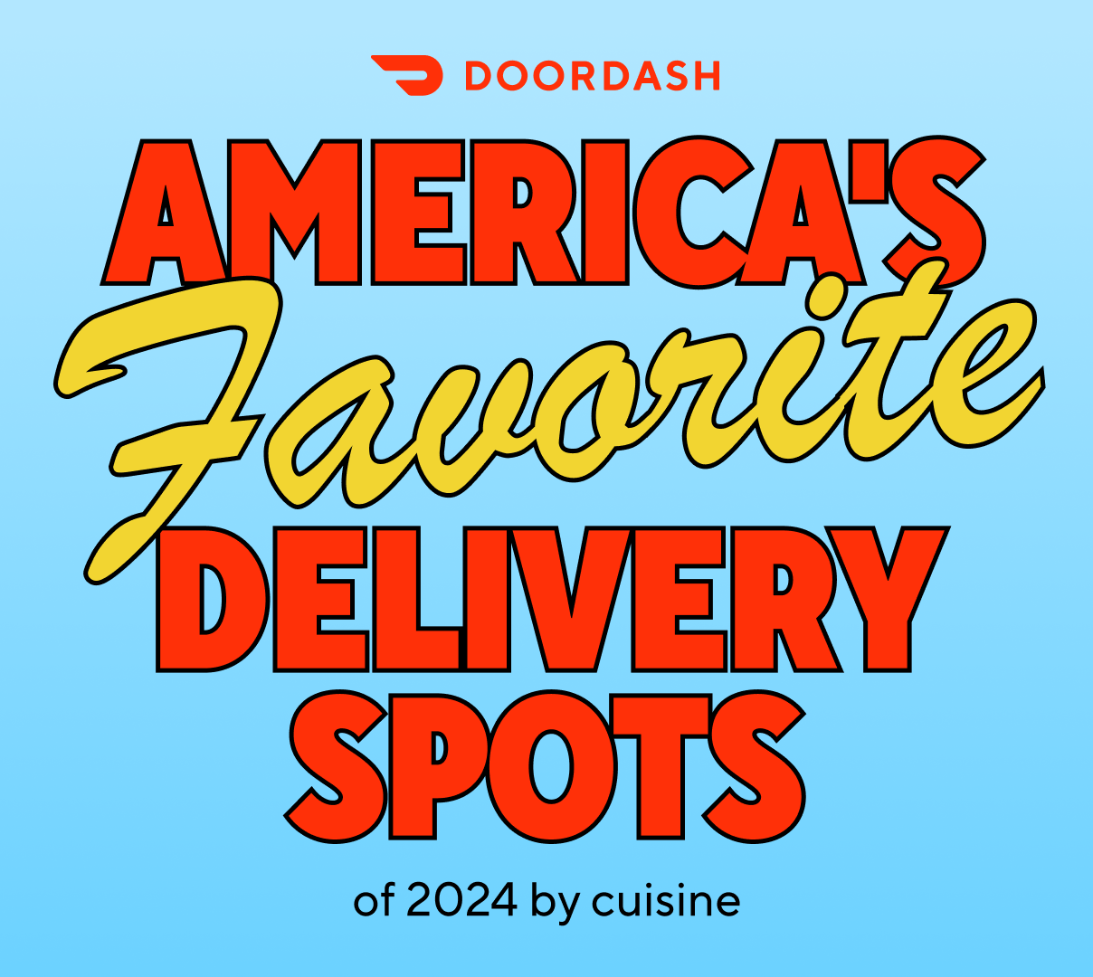 America’s Favorite Delivery Spots on DoorDash - hero image