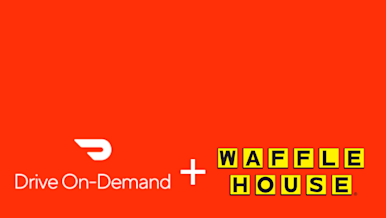 Through an exclusive partnership, Waffle House and DoorDash Drive On-Demand are delivering waffles, hashbrowns, and Southern hospitality to your doorstep