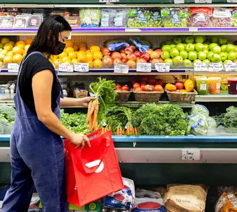 Selling produce on DoorDash