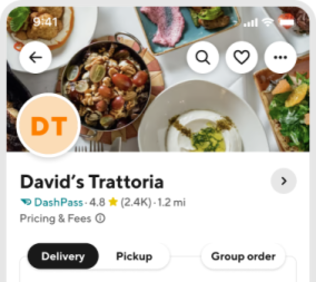 New Display of Customer Fees