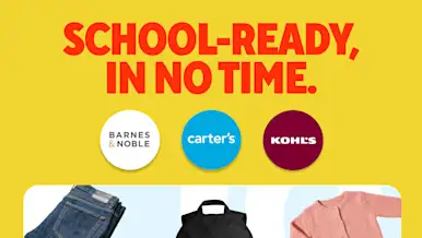 Barnes & Noble, Carter's, and Kohl's