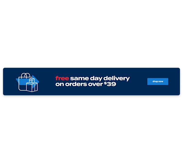 Non-Restaurant Homepage Drive Me Free Campaign