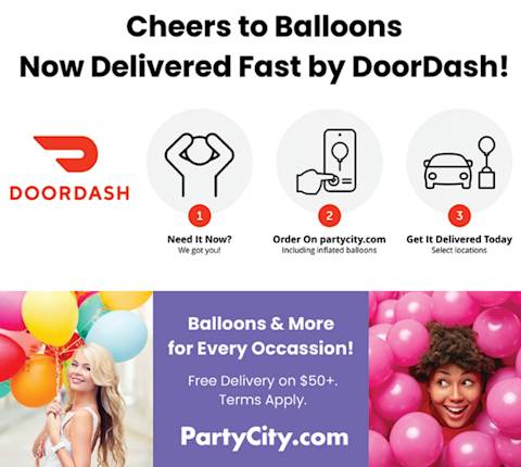 Party City on DoorDash