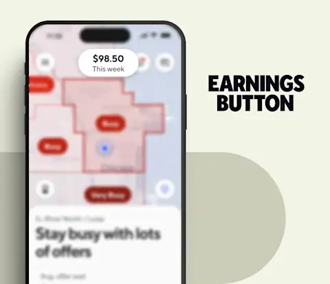 Dx Blog - The New DoorDash Dasher App Makes Dashing Easier Than Ever - Earnings Button